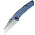 Kansept Knives Little Main Street Blue Anodized Ti foldekniv