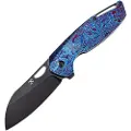 Kansept Knives Model 6 Timascus/Black Anodized Ti foldekniv