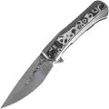 Kansept Knives Kratos foldekniv, Black Rose