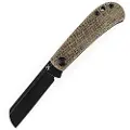 Kansept Knives Bevy Slip Joint Brown Mcarta foldekniv