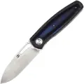 Kansept Knives Mato Twill CF/Blue and Black G-10 foldekniv