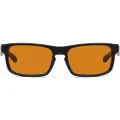 Gunnar Optiks Optiks Enigma, Unisex, Rektangel, Klassisk, Onyx, Nylon, 5,8 cm