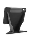 Pipetto Origami No6 Case for iPad Air 13 (2024) with Auto Sleep/Wake and Five Wave Stand - Juodas