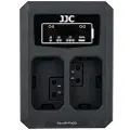 JJC kameralader Dobbel usb-lader for 2x batteri for Sony Np-fw50 Npfw50