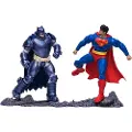 Banpresto Superman Batman Figurer + Pansret Multivers 18 Cm