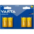Varta batteri LONGLIFE C 4-PAK