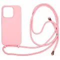 Mobile Origin Lanyard Case - pink - iPhone 15 Pro
