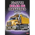 Tactic Flotte biler og maskiner malebog