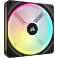 Corsair iCUE LINK QX140 RGB Expansion Fan - Black - Kabinettvifte - 140mm - Svart med RGB LED-lys - 37 dBA