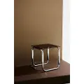 Pastill PastillLulu sidebord krom/glass høyde 45 cmBrunSmåbordFra Homeroom