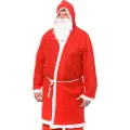 Winteria Julenissefrakk med lue og skjegg - Størrelse M/L