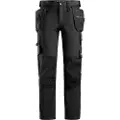 Snickers AW buks 4-stretch med hylsterlommer 6271 Str: 058 sort