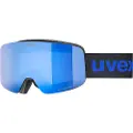Uvex pwdr FM, Skibriller, Junior, Black Matt/Blue