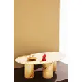 Pastill PastillRemi salongbord høyglans poppel rot 110x70 cmBrunSofabordFra Homeroom