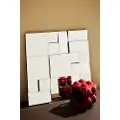 Pastill PastillFarrah speil 90x90 cmSølvStore speilFra Homeroom