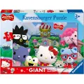 Ravensburger Hello Kitty stort gulvpuslespill med 24 brikker,