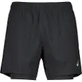 Asics for man. 2011D218 Shorts Core 2in1 5In black (XL), Sport, Multisport, Polyester