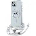 Karl Lagerfeld Klhmp15shcchnt Iphone 151413 6.1 Iml Choupette Head&cord Telefondeksel