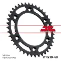 JT Sprockets 520 Jtr210.40 Steel Bakre Tannhjul