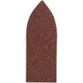 Bosch Accessories 2609256A38 Deltaslibepapir med burrebånd, ulåst Kornstørrelse 80 Hjørnemål 32 mm 5 stk