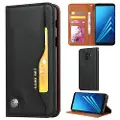 Mtp Products Kortsett-serie Samsung Galaxy A8 (2018) Lommebok-deksel - Svart