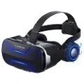 VR Shinecon G02ED Anti-Blå-Stråler VR Headset med ANC - 4.7-6 - Svart
