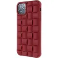 Mtp Products iPhone 11 Pro 3D Kubedesign Silikone Deksel - Rød