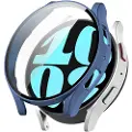Mtp Products Samsung Galaxy Watch6 Plastdeksel med Skjermbeskytter - 40mm - Blå