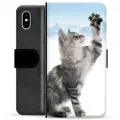 Mtp Products iPhone X / iPhone XS Premium Lommebok-deksel - Kat