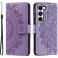 Mtp Products Samsung Galaxy S23 5G Mandala Series Lommebok-deksel - Lilla
