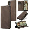 CASEME Samsung Galaxy A35 013 Series Lommebok-deksel - Kaffe