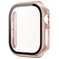 Mtp Products Apple Watch Series 11/10 Plastdeksel med Skjermbeskytter - 46mm - Roségull
