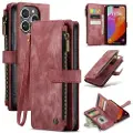 CASEME iPhone 16 Pro Max Caseme C30 Multifunksjonell Lommebok-deksel - Rød