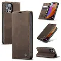 CASEME iPhone 16 Pro Caseme 013 Series Lommebok-deksel - Kaffe
