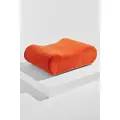 Pastill PastillFaye puff i fløyelOrangeFotskamler & pufferFra Homeroom