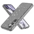 Mtp Products Samsung Galaxy S25 Stylish Glitter Series Hybrid-deksel - Svart