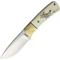 Marbles Fixed Blade Scrimshaw
