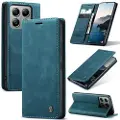 CASEME Xiaomi 14T Pro 013 Series Lommebok-deksel - Blå