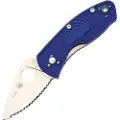 Spyderco Ambitious Lightweight Blue CPM S35VN foldekniv, spyderedge