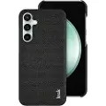 IMAK Samsung Galaxy S24 FE Imak Ruiyi Hybrid-deksel - Karbonfiber - Svart