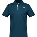 Asics for man. 2041A340 Polo Court white (S), Sport, Synthetic, Tennis / Paddle tennis, Multisport, Short sleeve, Sustainable