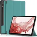 Mtp Products Samsung Galaxy Tab S9+ Tri-Fold Series Smart Folio-etui - Grønn