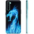 Mtp Products OnePlus Nord TPU-deksel - Blå Flamme Drage