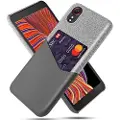 Mtp Products KSQ Samsung Galaxy Xcover 5 Deksel med Kort Lomme - Grå