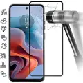 Mtp Products Motorola Moto G34 Full Cover Beskyttelsesglass - Svart Kant