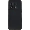Mtp Products Mot Fingeravtrykk Matte OnePlus 10 Pro TPU-deksel - Svart