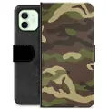 Mtp Products iPhone 12 Premium Lommebok-deksel - Kamuflasje