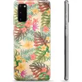 Mtp Products Samsung Galaxy S20 TPU-deksel - Rosa Blomster