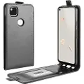 Mtp Products Google Pixel 4a Vertikalt Flip-Etui med Kortluke - Svart