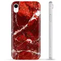 Mtp Products iPhone XR TPU-deksel - Rød Marmor